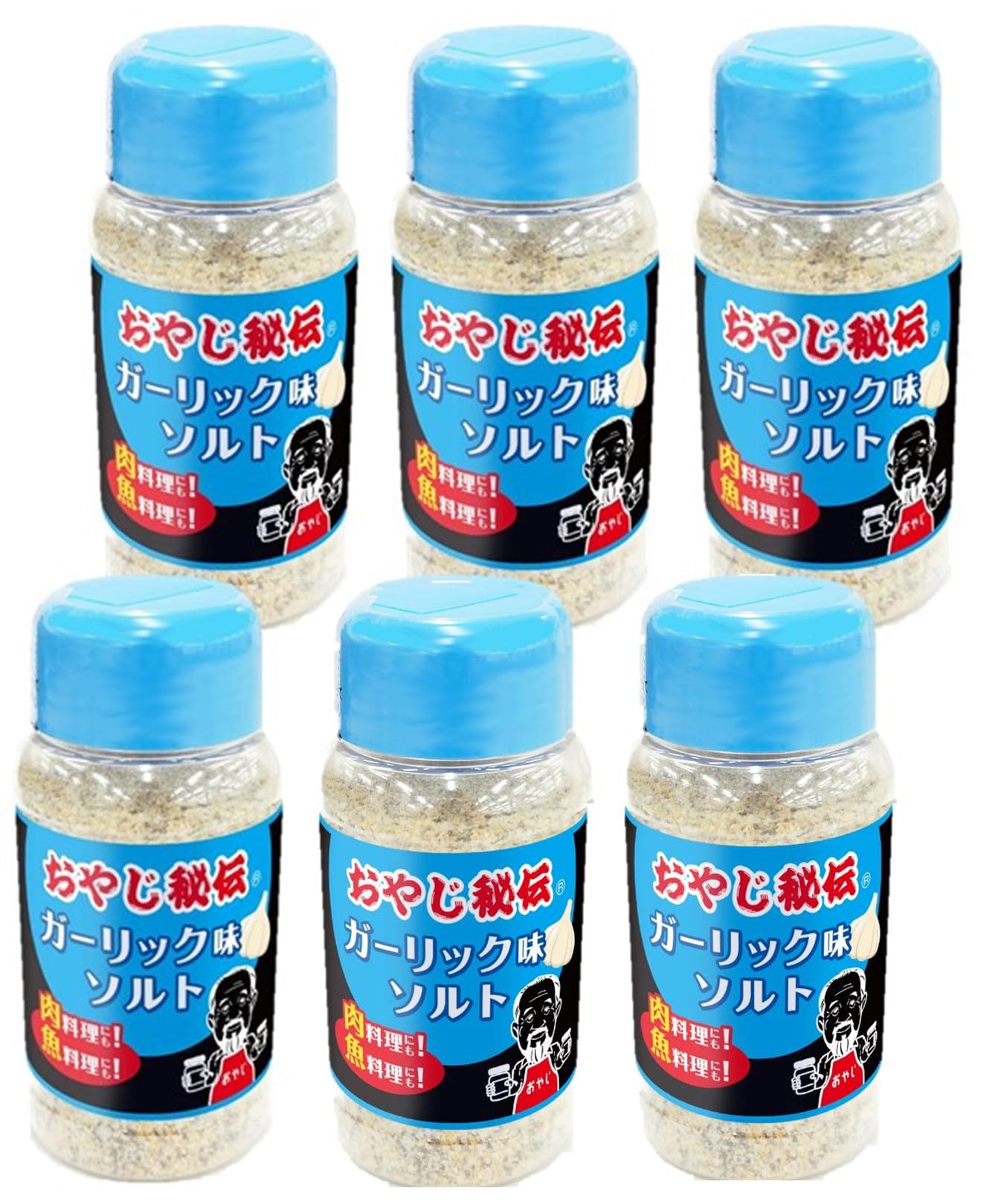 Amazon.co.jp: おやじ秘伝 ガーリックソルト 130g×6本セット スパイス